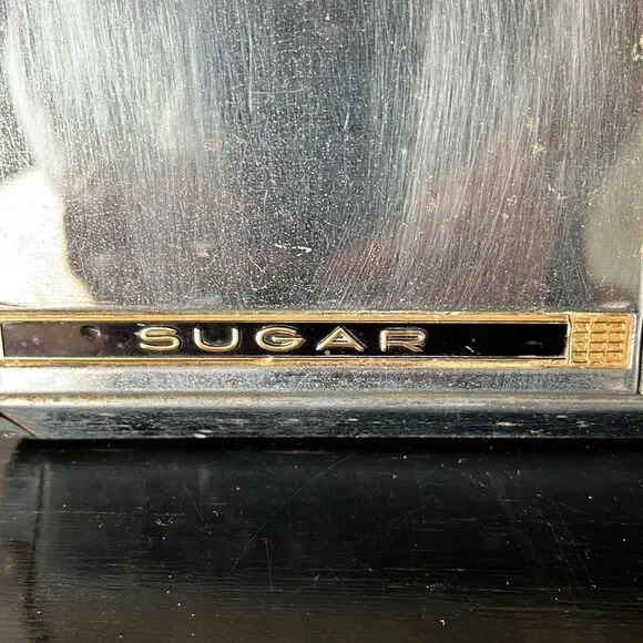 Vintage VERY RARE Sugar, Coffee, Tea, and Flower Lincoln Beauty Canister - Picture 13 of 16